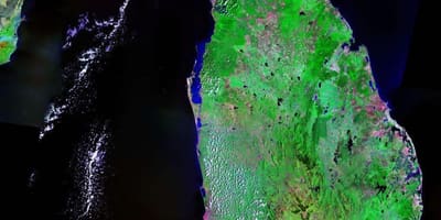 地図のスリランカオンライン地図