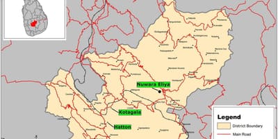 地図riverstonスリランカ